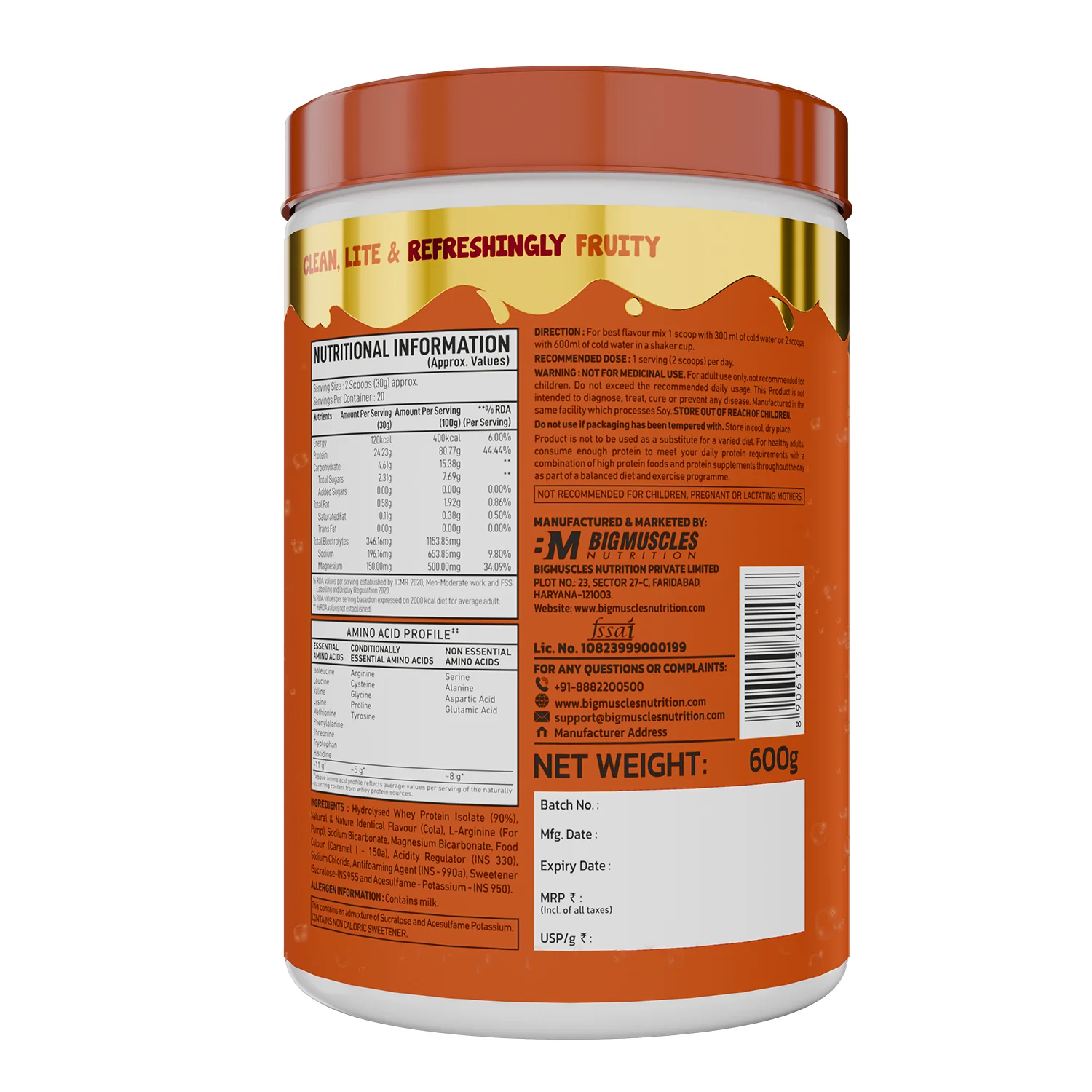 Fizzy Whey + Shaker - Image 3