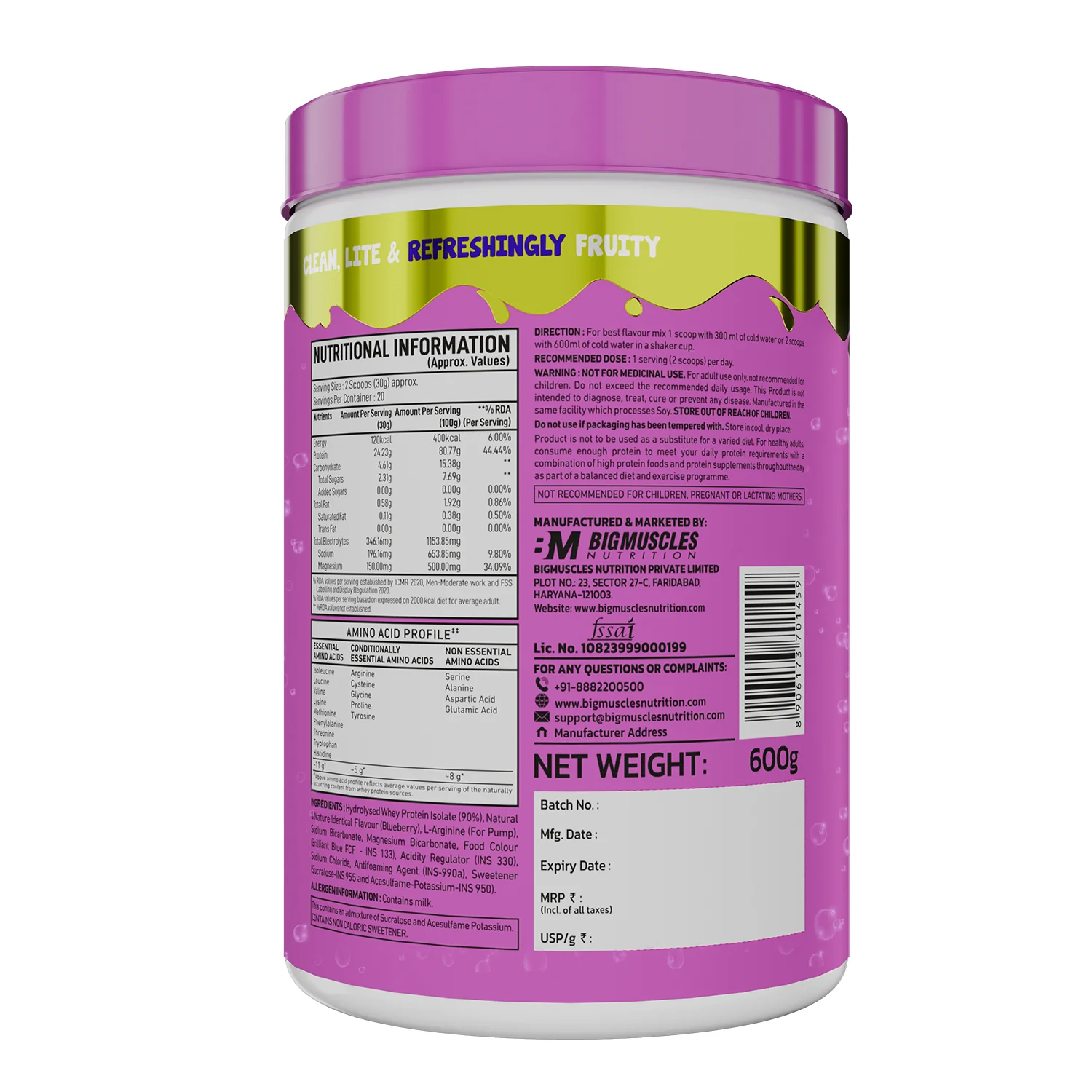 Fizzy Whey + Shaker - Image 6