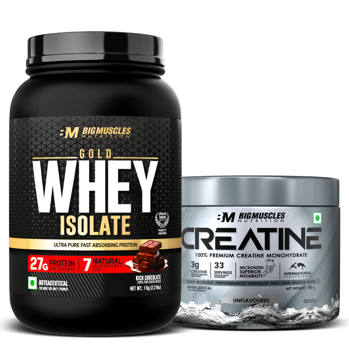 GOLD WHEY ISOLATE + CREATINE